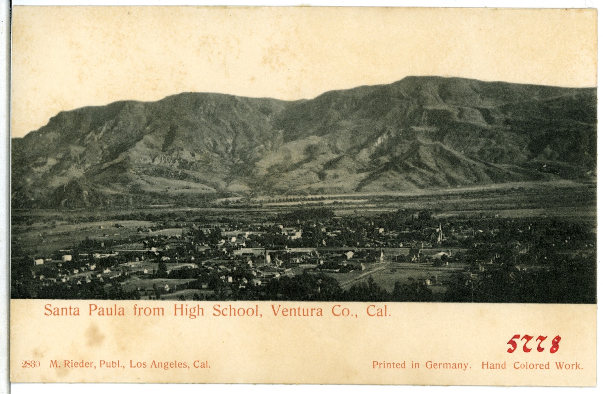 Santa Paula city view